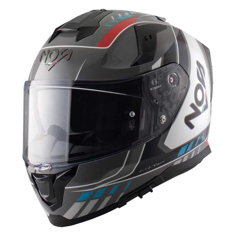 Kask Integralny NS-10, kask motocyklowy z blendą