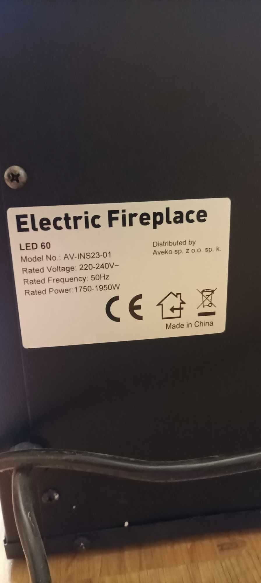 Kominek elektryczny LED 60 - wkład