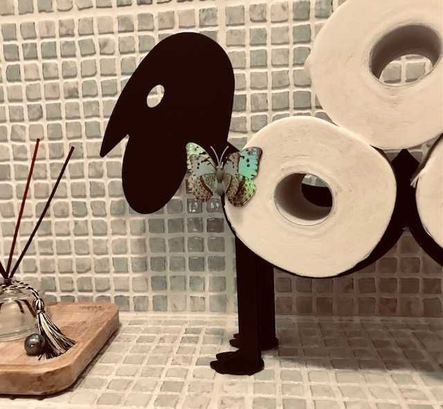 Owca stojak/uchwyt na papier toaletowy