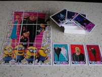 Karty MINIONKI , GRU, DRU MINIONKI, zestaw 120 kart MINIONS !!!