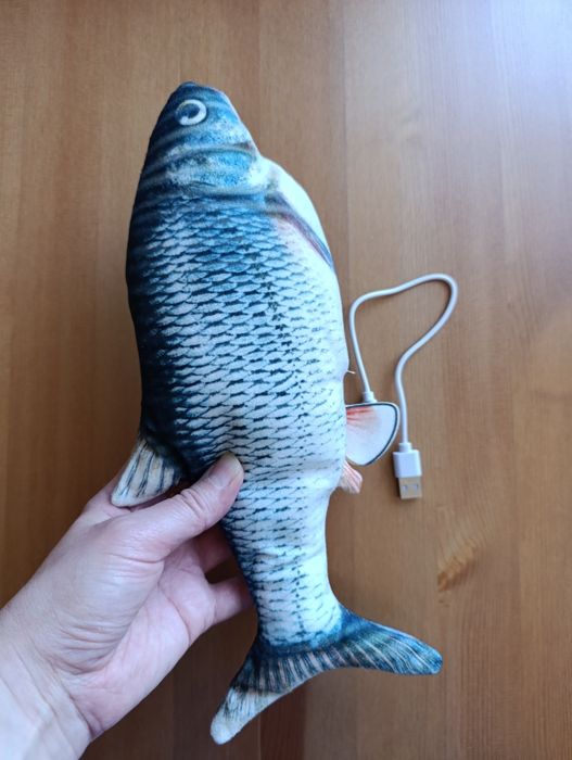 Ryba zabawka dla kota