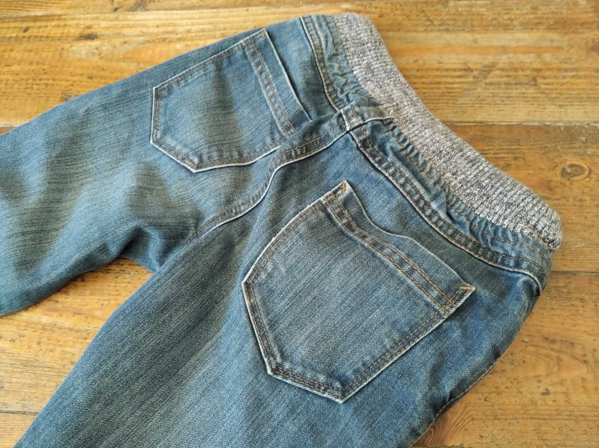 Chłopięce spodnie jeansowe Palomino 116 cm bdb