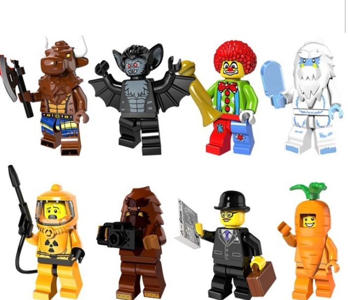 Figura tipo Lego várias personagens - ver outras fotos