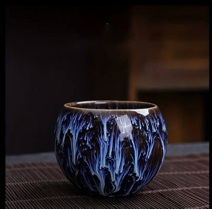 Набір керамічних піал для чаю (5 шт), для чайної церемонії. Сервіз.