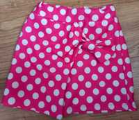 Spódnica-spodnie różowe w kropki Minnie