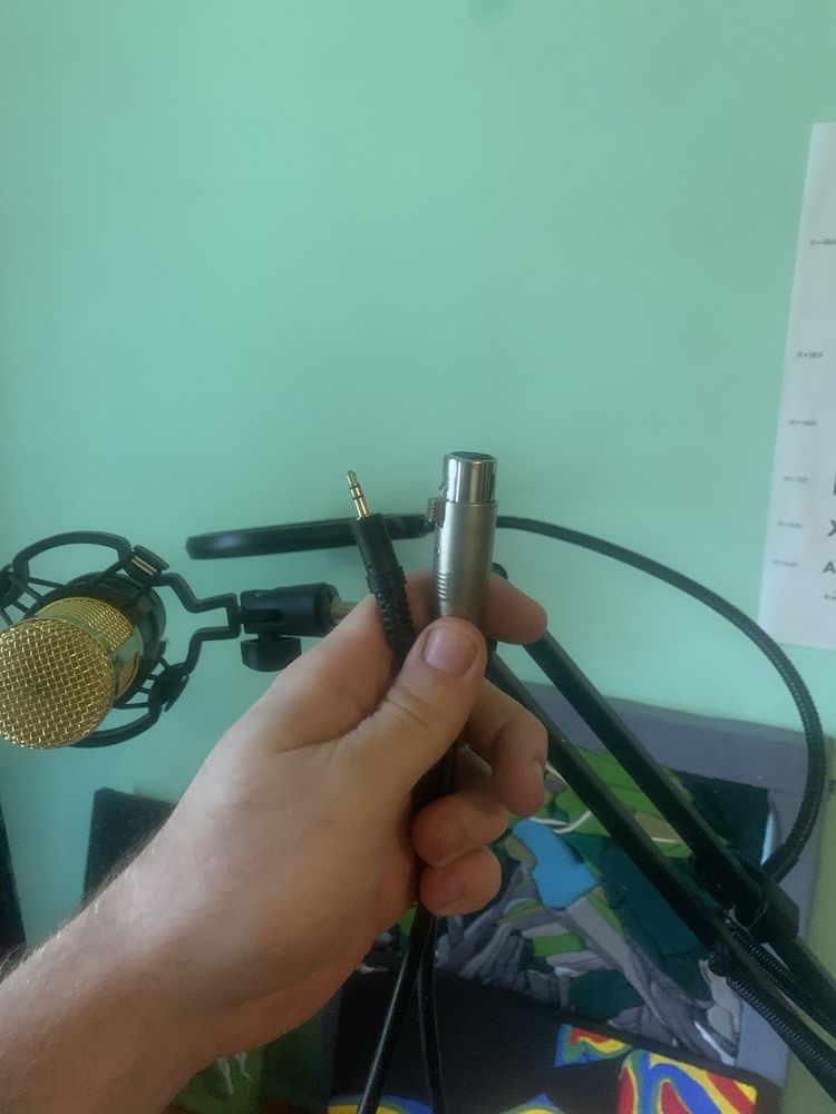 Микрофон Manchez BM800со стойкой