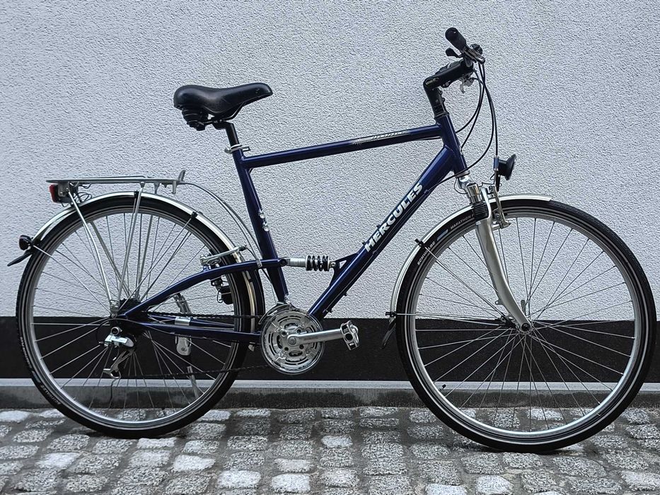Hercules miejsko trekkingowy 23" koła 28" ALU