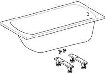 Wanna Geberit Perfect 150x75 (554.071.01.1)