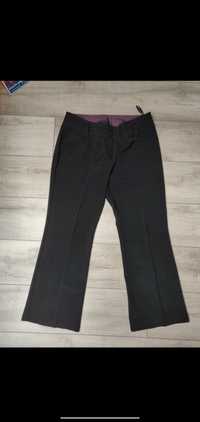 Czarne spodnie w kant Neu Look roz. 40