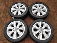 3265. Alufelgi 16" Audi A1 8X0 oryginalne jak nowe 5x100 6J ET30