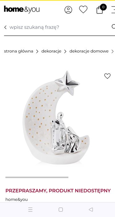 Lampion/świecznik "Święta Rodzina" z kolekcji Home you