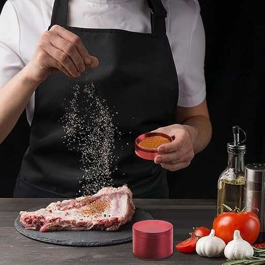 Metalowy Grinder Crusher młynek do tytoniu czarny do mielenia