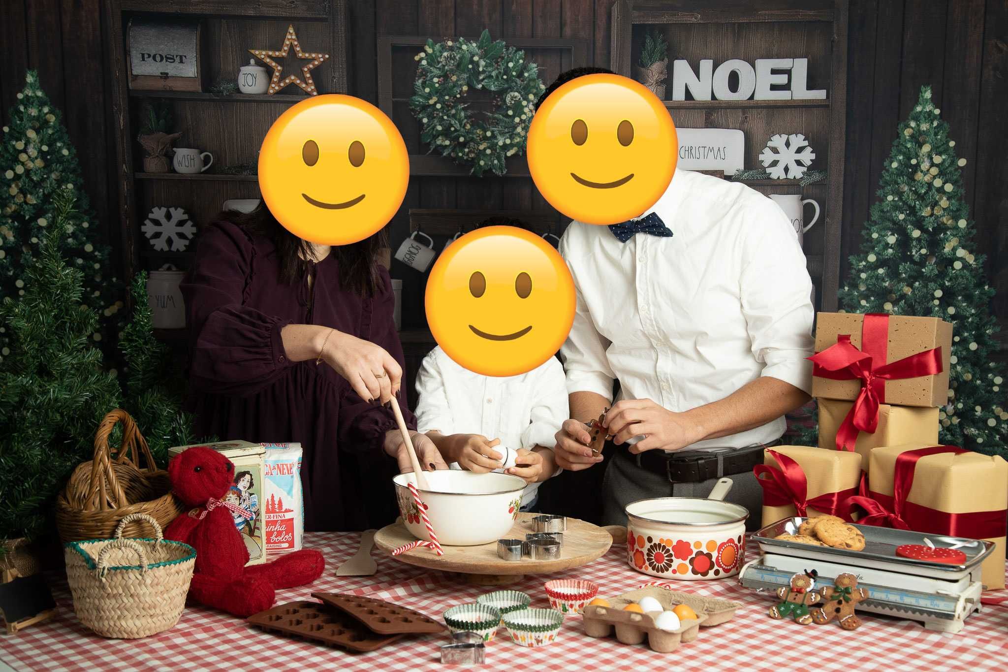 Fundo fotográfico Natal