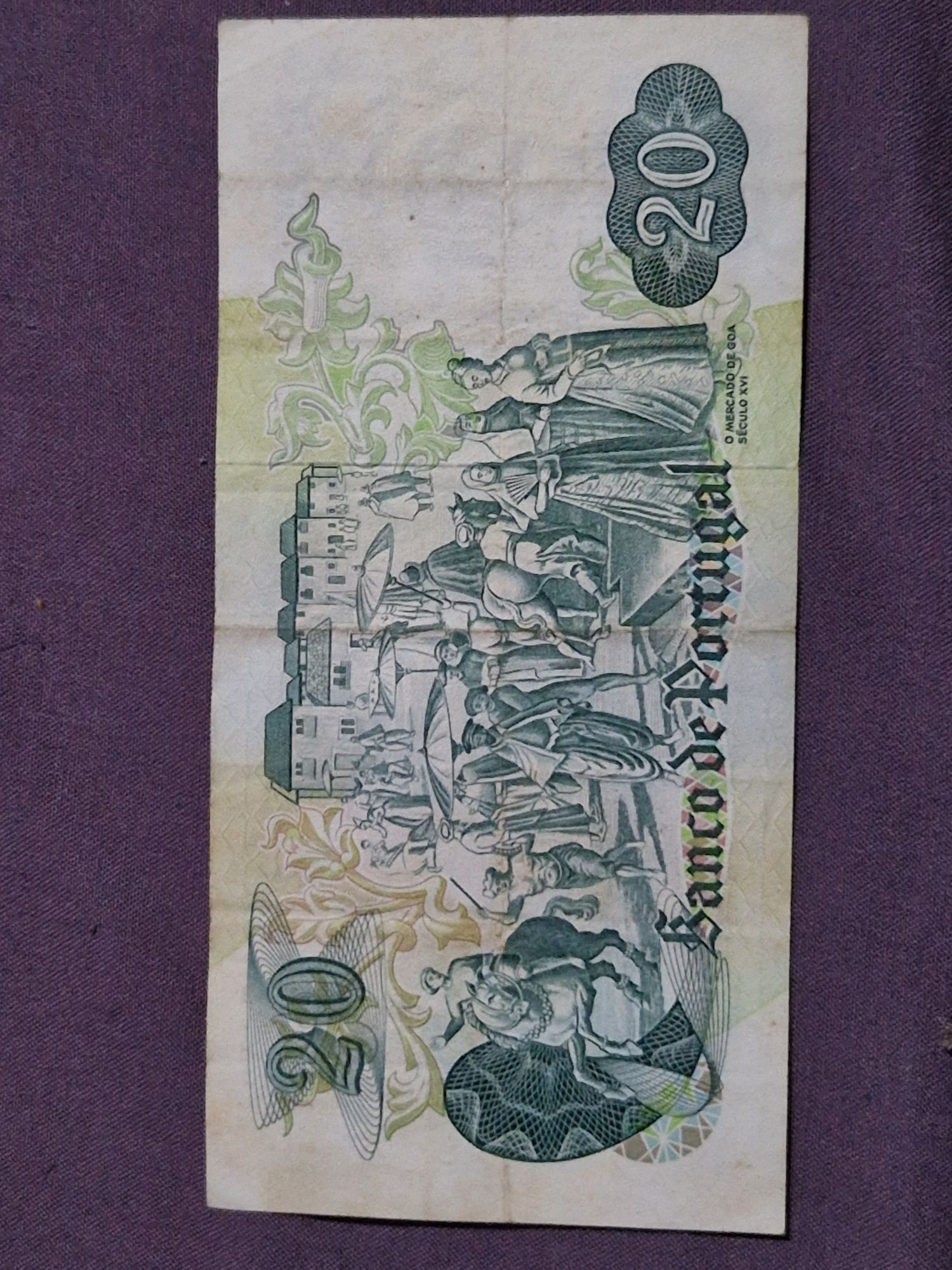 Nota 20 escudos 1971