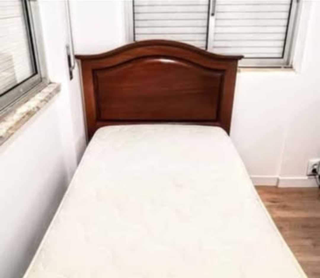 Cama Solteiro com Colchão
