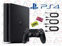 Konsola Playstation 4 Slim 500 GB Pad Gwarancja Komplet Zestaw