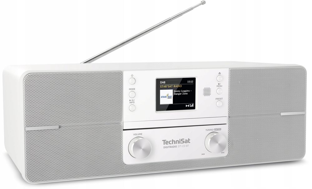 Radio sieciowe DAB+, FM TechniSat DigitRadio 371 CD BT
