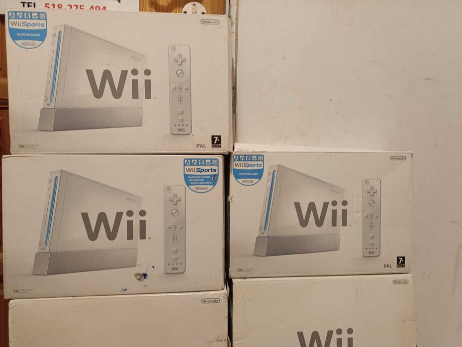 Kolekcja kartonów do Nintendo Wii