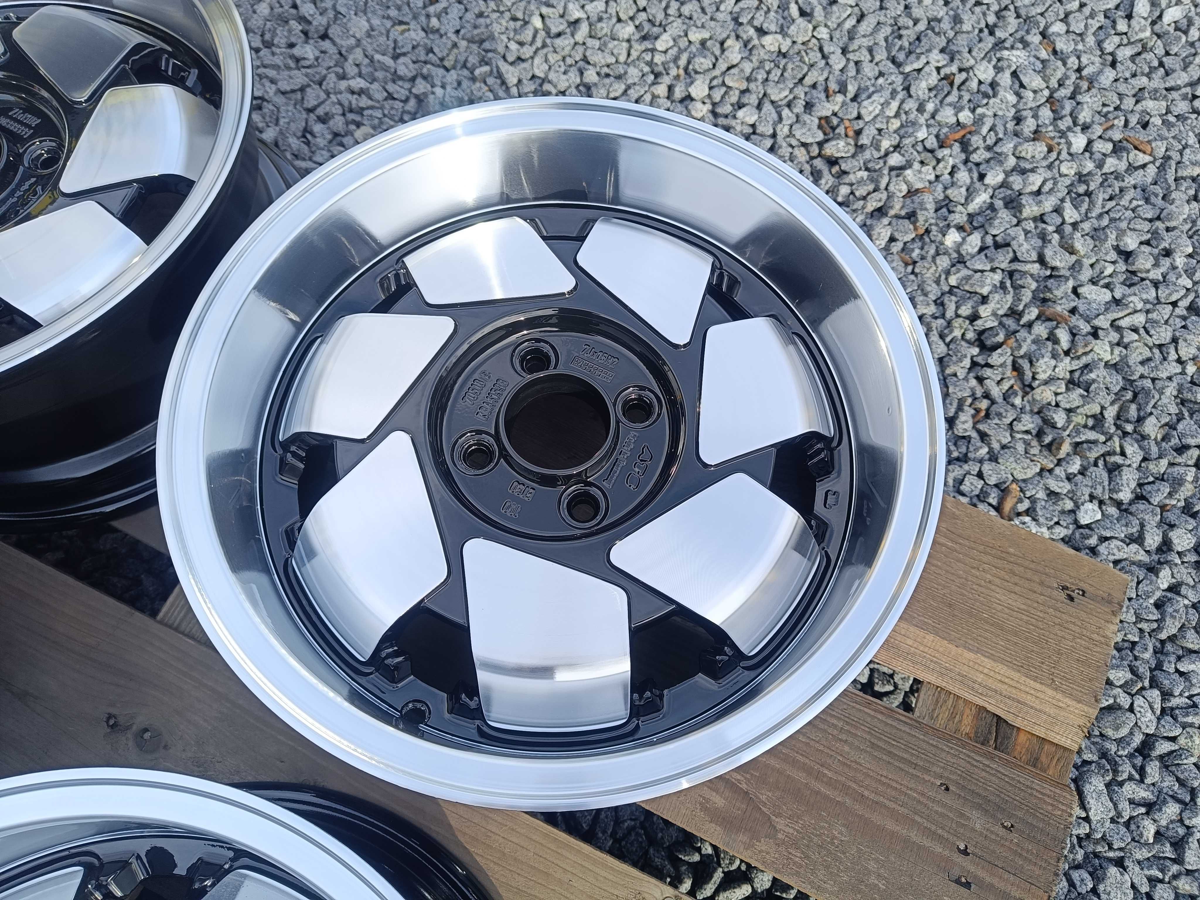 Oryginalne felgi ATS Typ 5 4x100 15" VW Golf E30 Jetta