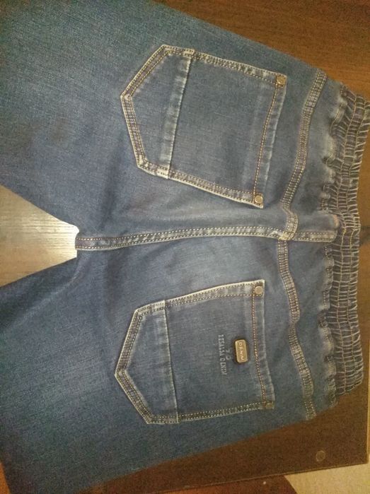 Мужские зимние Джинсы Denim ( на флисе ,на манжетах) размер 29 М-L