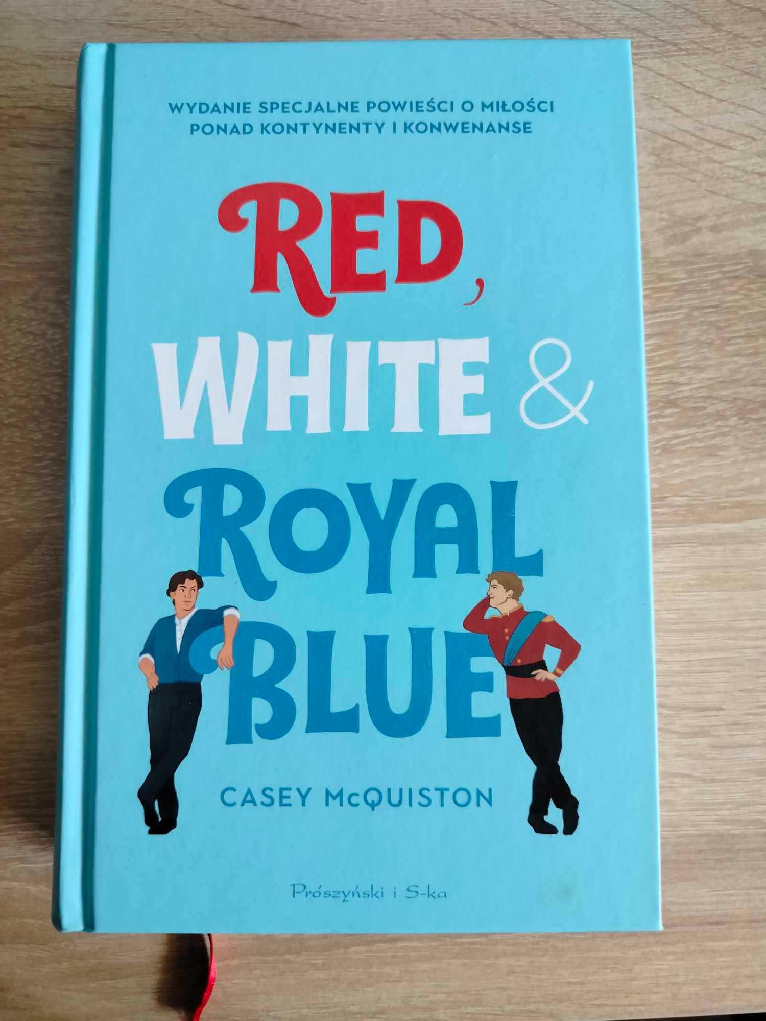 Książka Red Withe & Royal Blue Casey McQuiston
