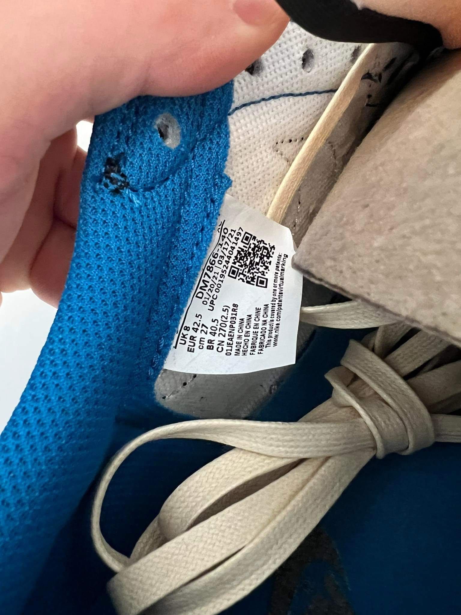 Nike Air Jordan 1 low Travis Scott x fragment