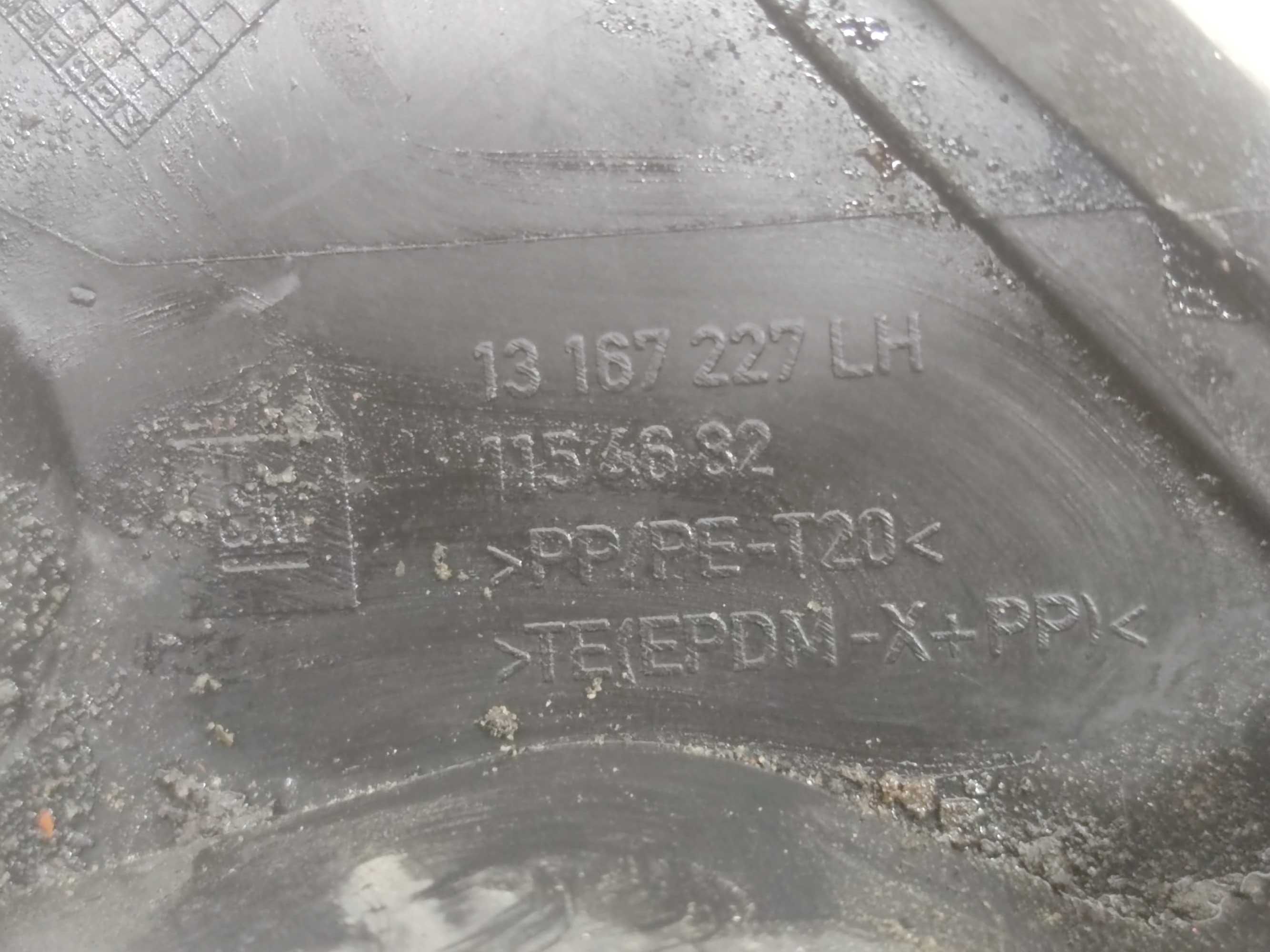 Opel Zafira B Podszybie Lewe