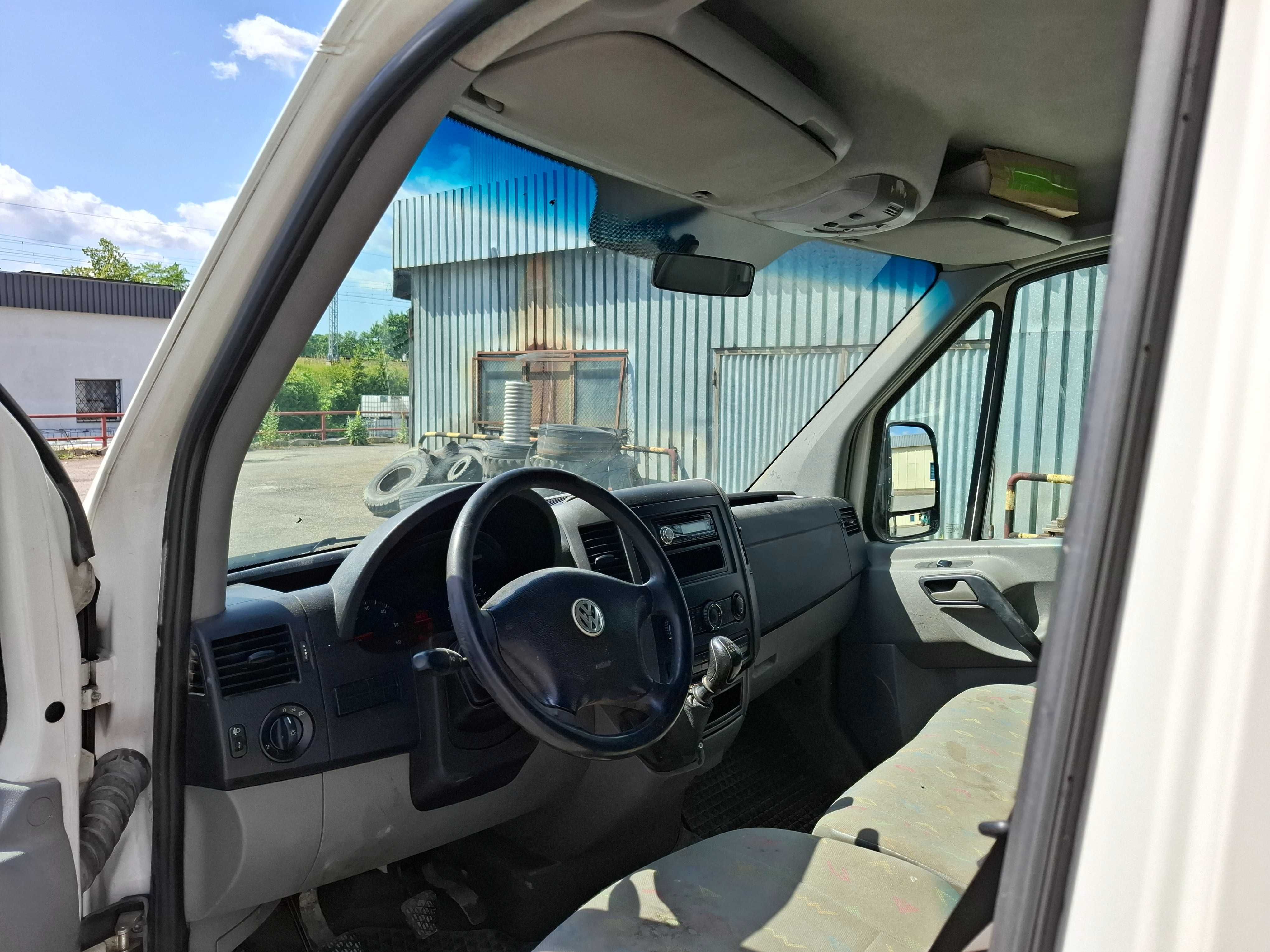 Volkswagen Crafter, Skrzynia, 6-osób, wersja Max, 2.5TDI 110KM,  FV23%
