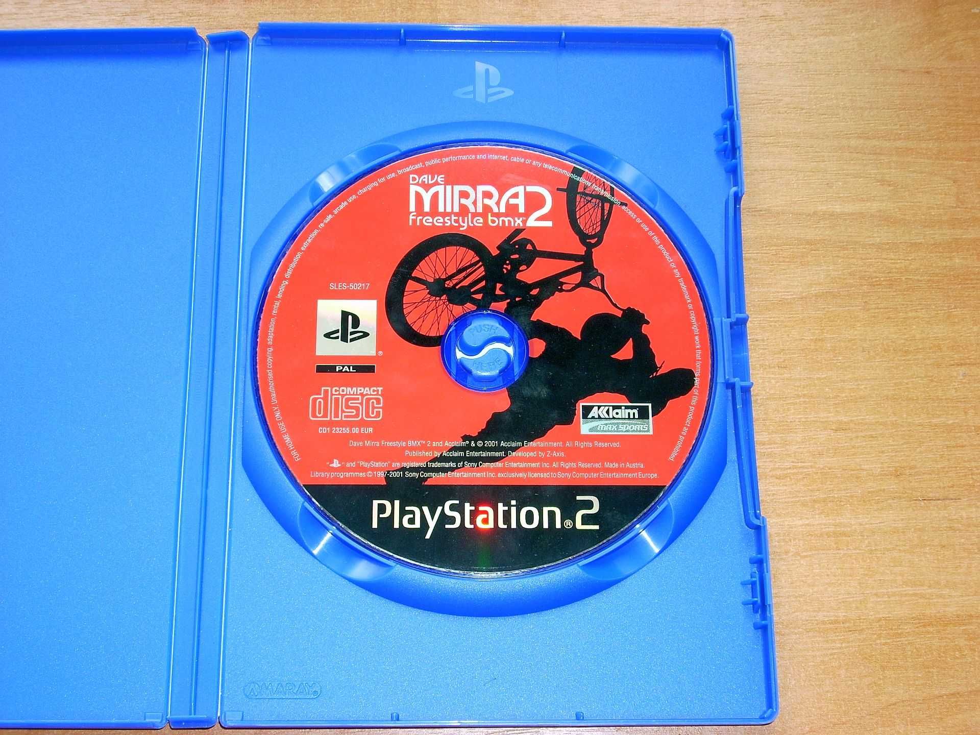 Gra na konsole Sony PlayStation 2 Dave Mirra Freestyle BMX 2