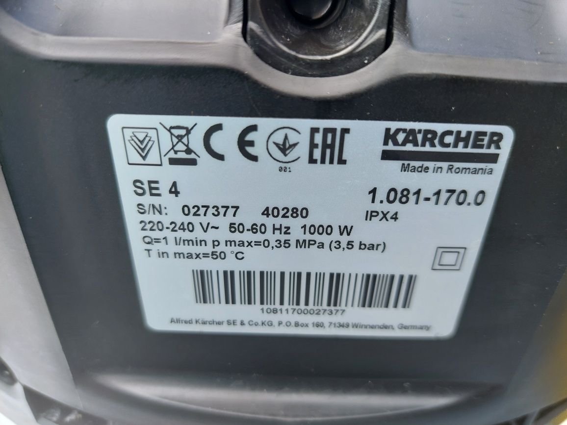 Odkurzacz piorący karcher se 4