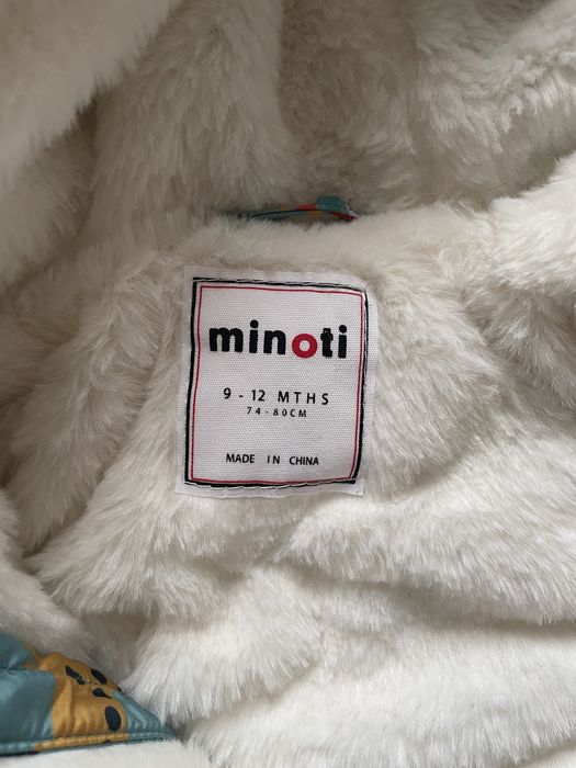 Zimowy kombinezon minoti rozmiar 74-80