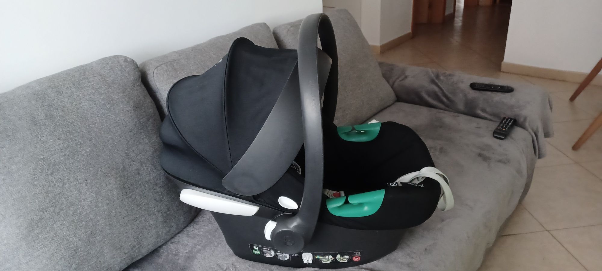 Vendo ovinho Cybex balios S + adaptadores