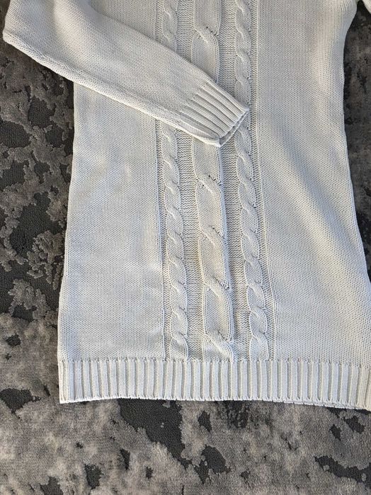 sweter damski tunika ecru r s