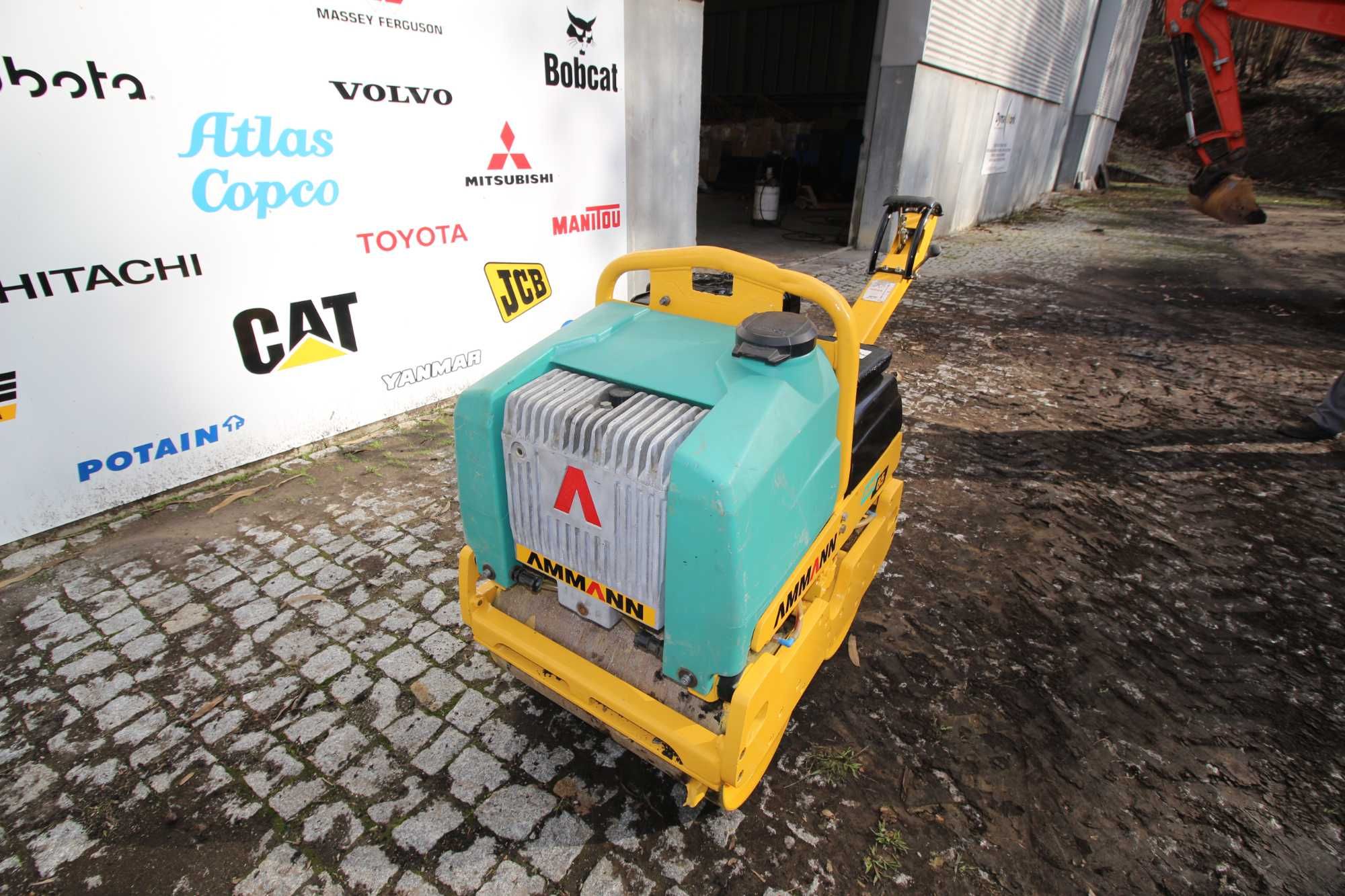 Cilindro Compactador AMMAN ARW65 para terra e Asfalto ( motor Yanmar)