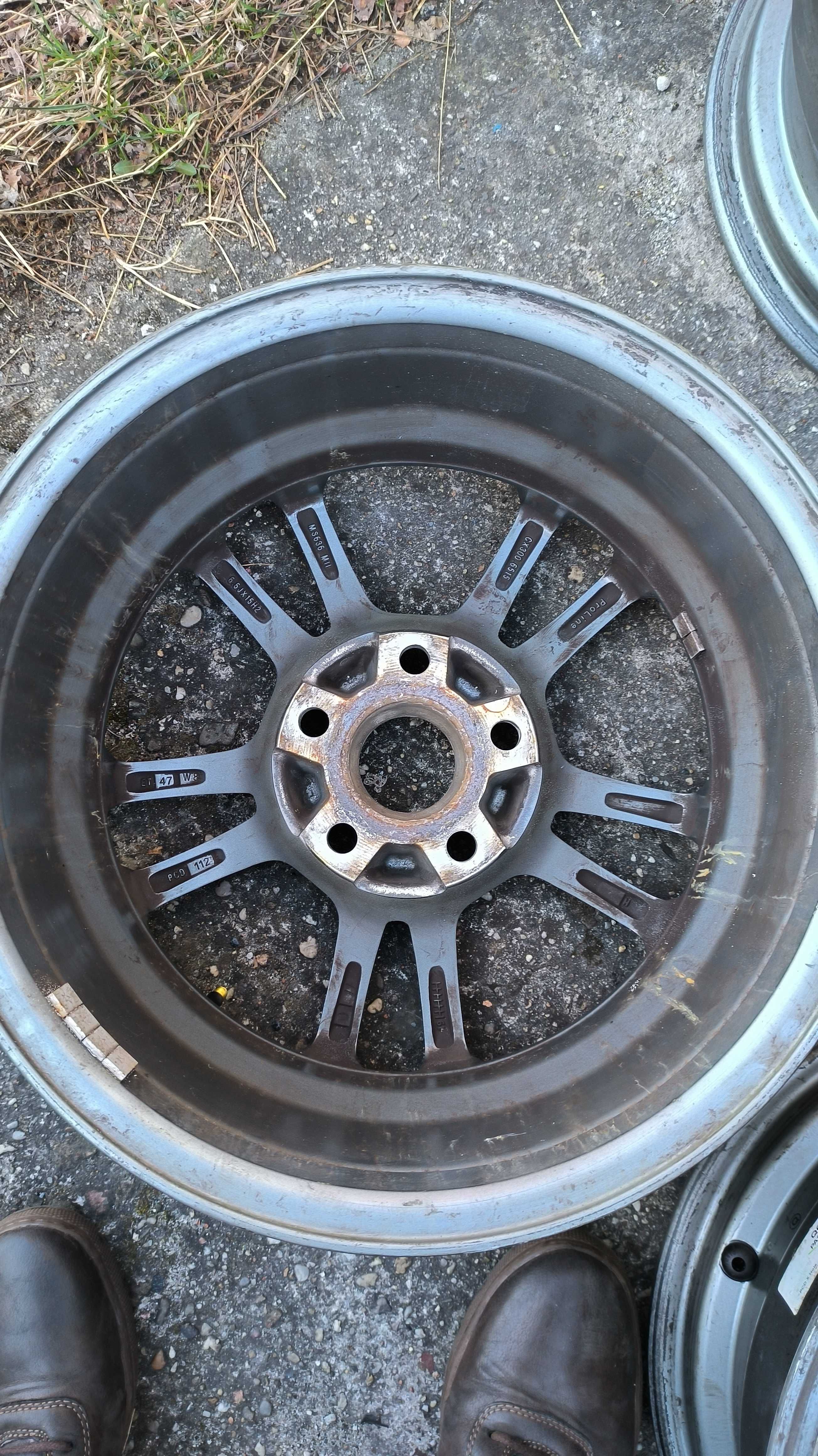 Alufelgi 15 cali 5x112