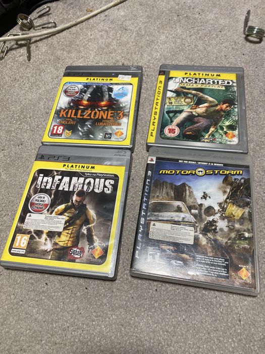 Gry PS3 sony play Station zestaw 4 gier rezerwacja