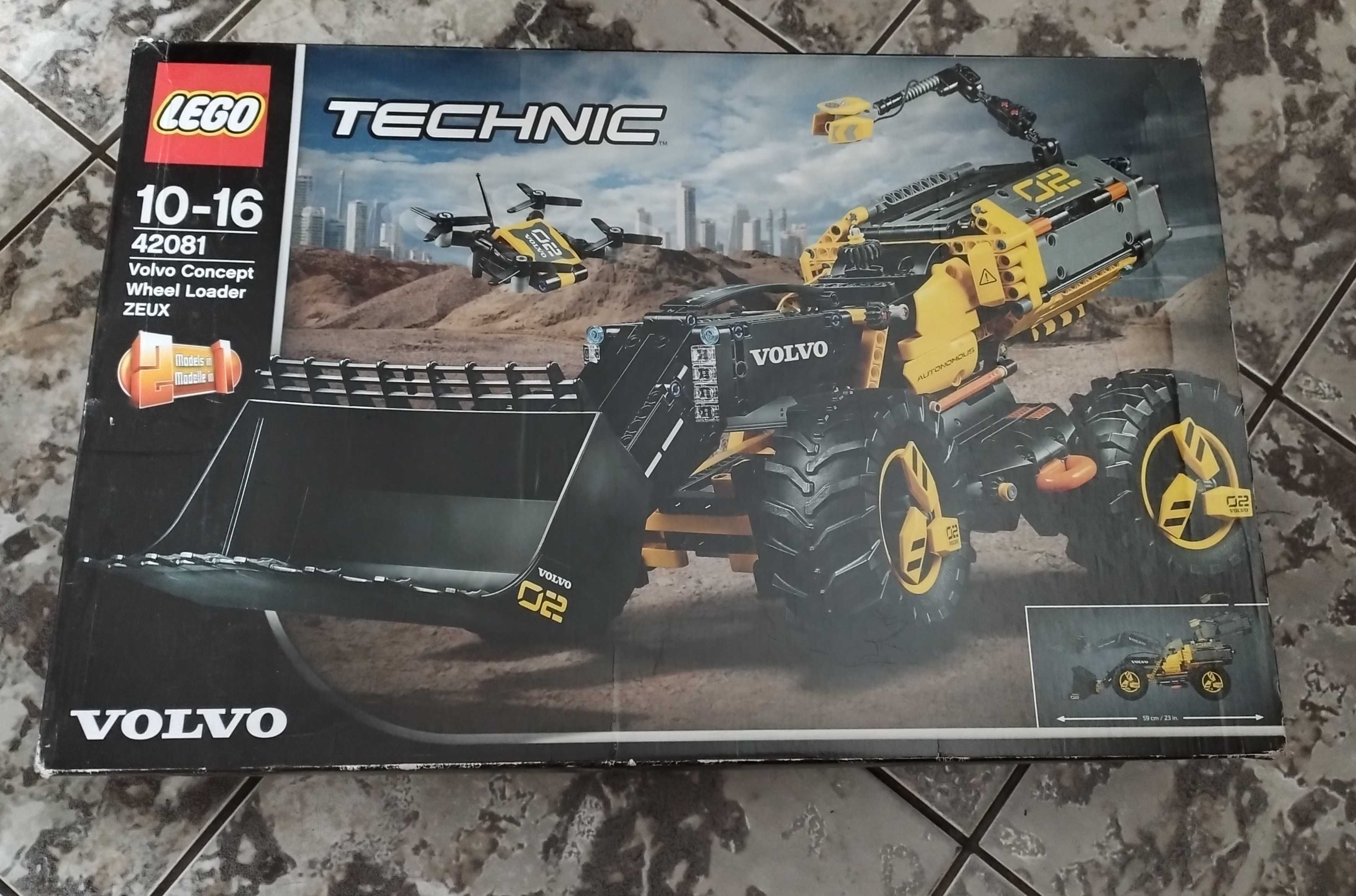 LEGO Technic 42081 Volvo ładowarka kołowa ZEUX NOWA
