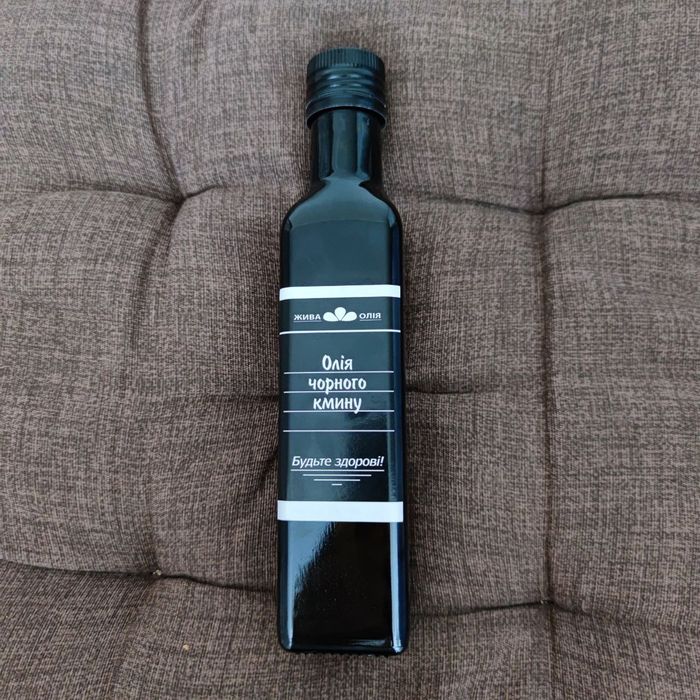 Олія чорного кмину холодного віджиму. Масло черного тмина . Дешевше