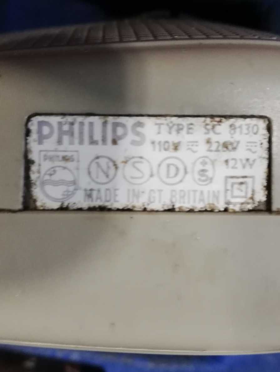 Máquina vintage de barbear Philips Philishave 3 Deluxe SC 8130