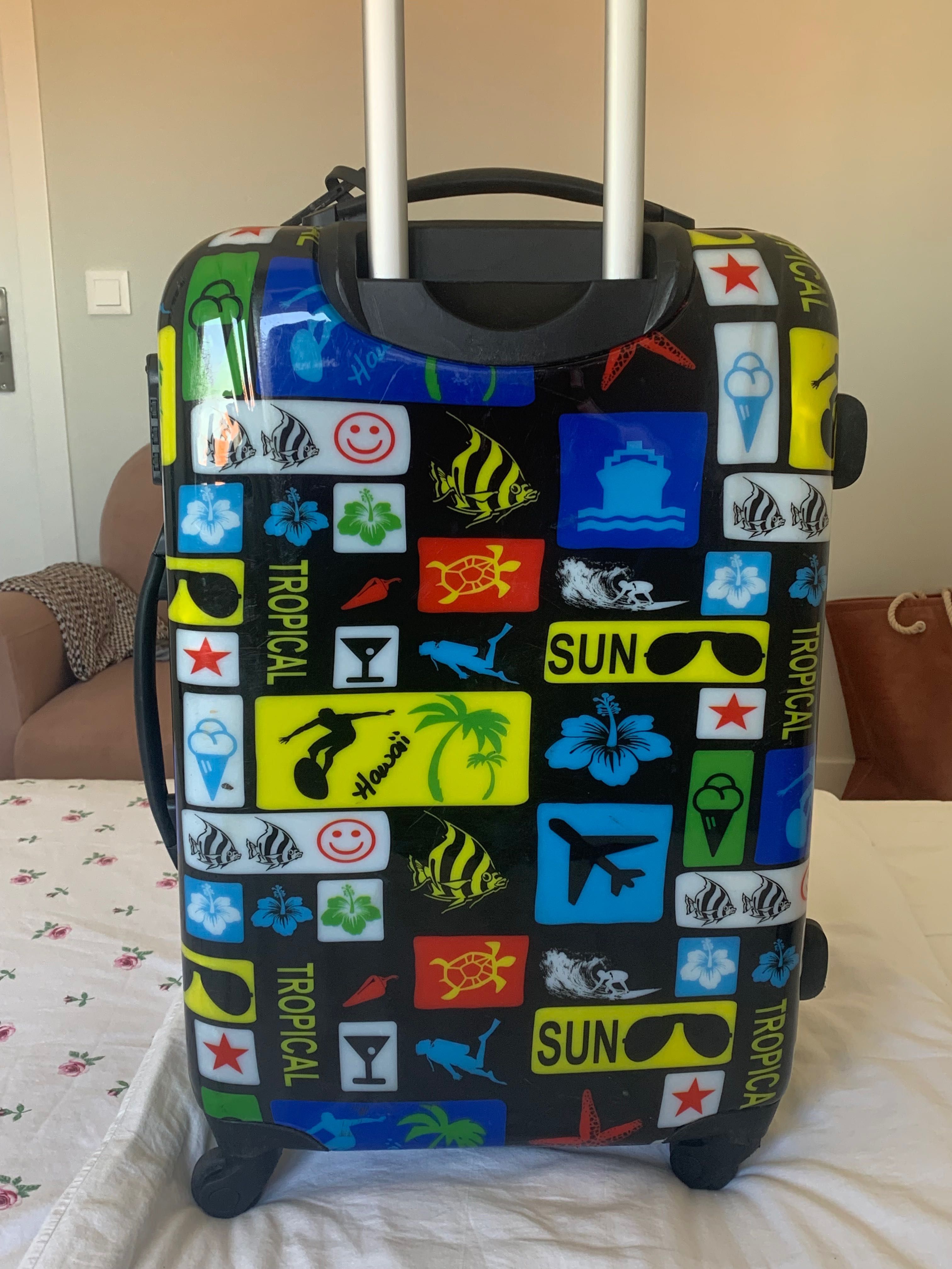 Mala de Viagem Estampada