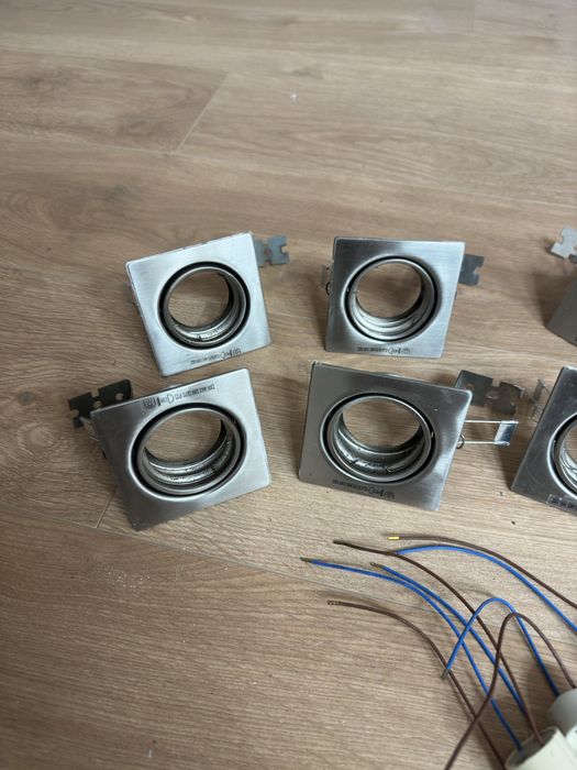 Lampy sufitowe wpuszczane 12 sztuk cena za calosc