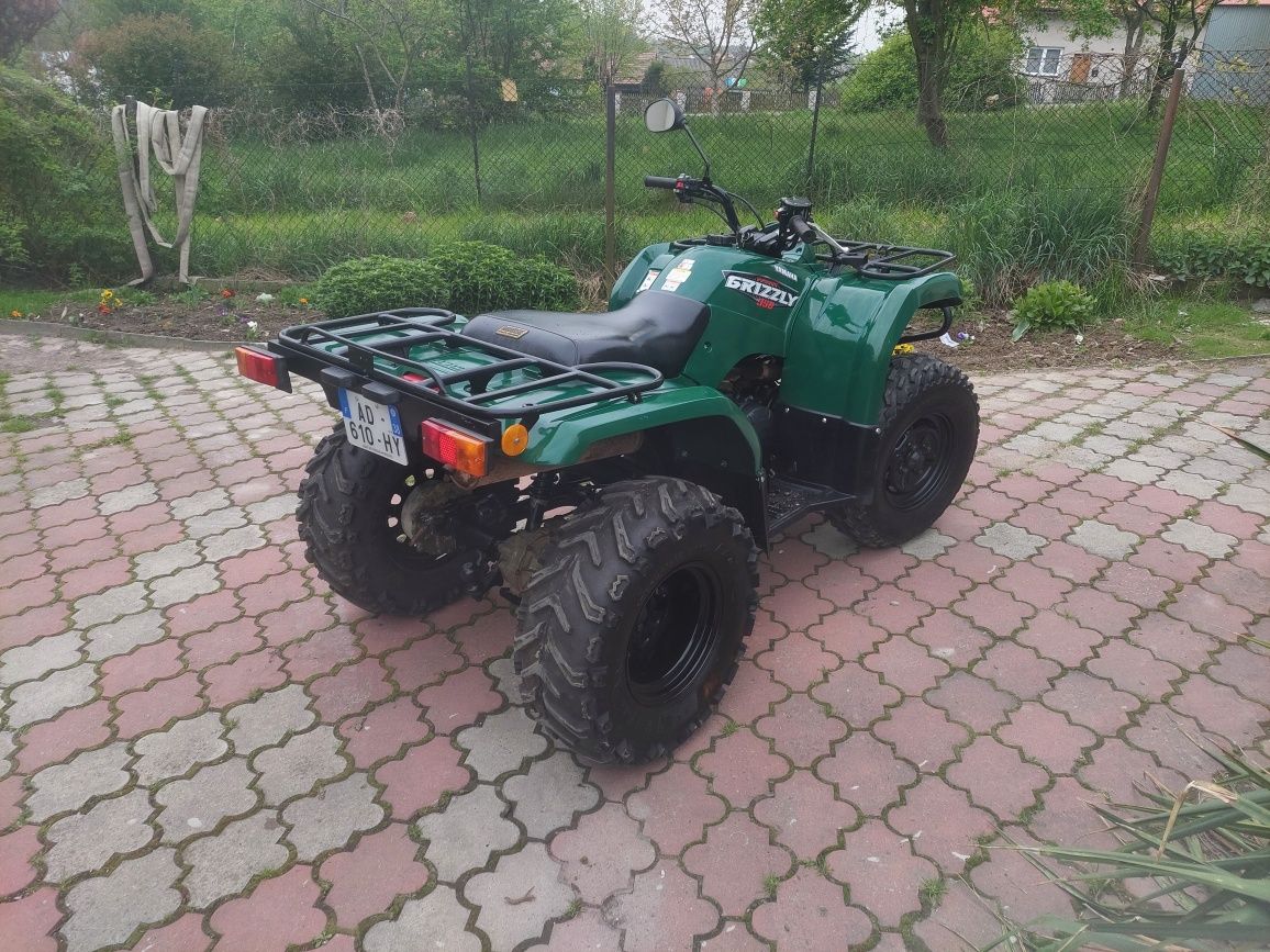 Quad Yamaha Grizzy Bruin 350 - 4x4 - remont silnika ! Homologacja !