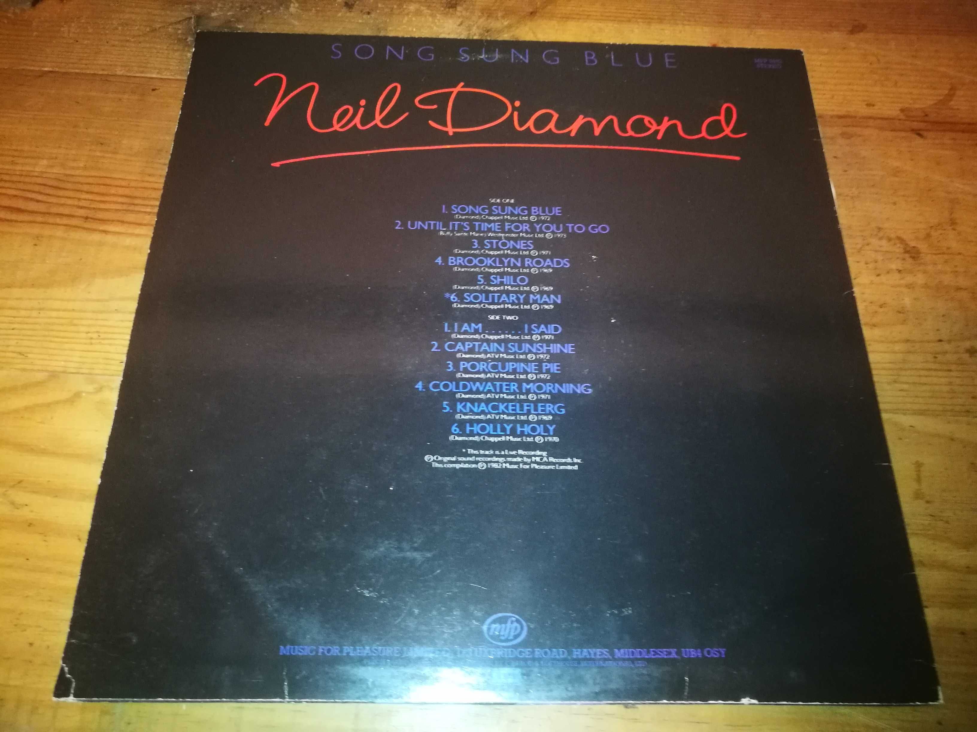 NEIL DIAMOND - Song Sung lue LP