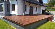 Budowa tarasów drewnianych , egzotycznych , kompozytowych Solidnie