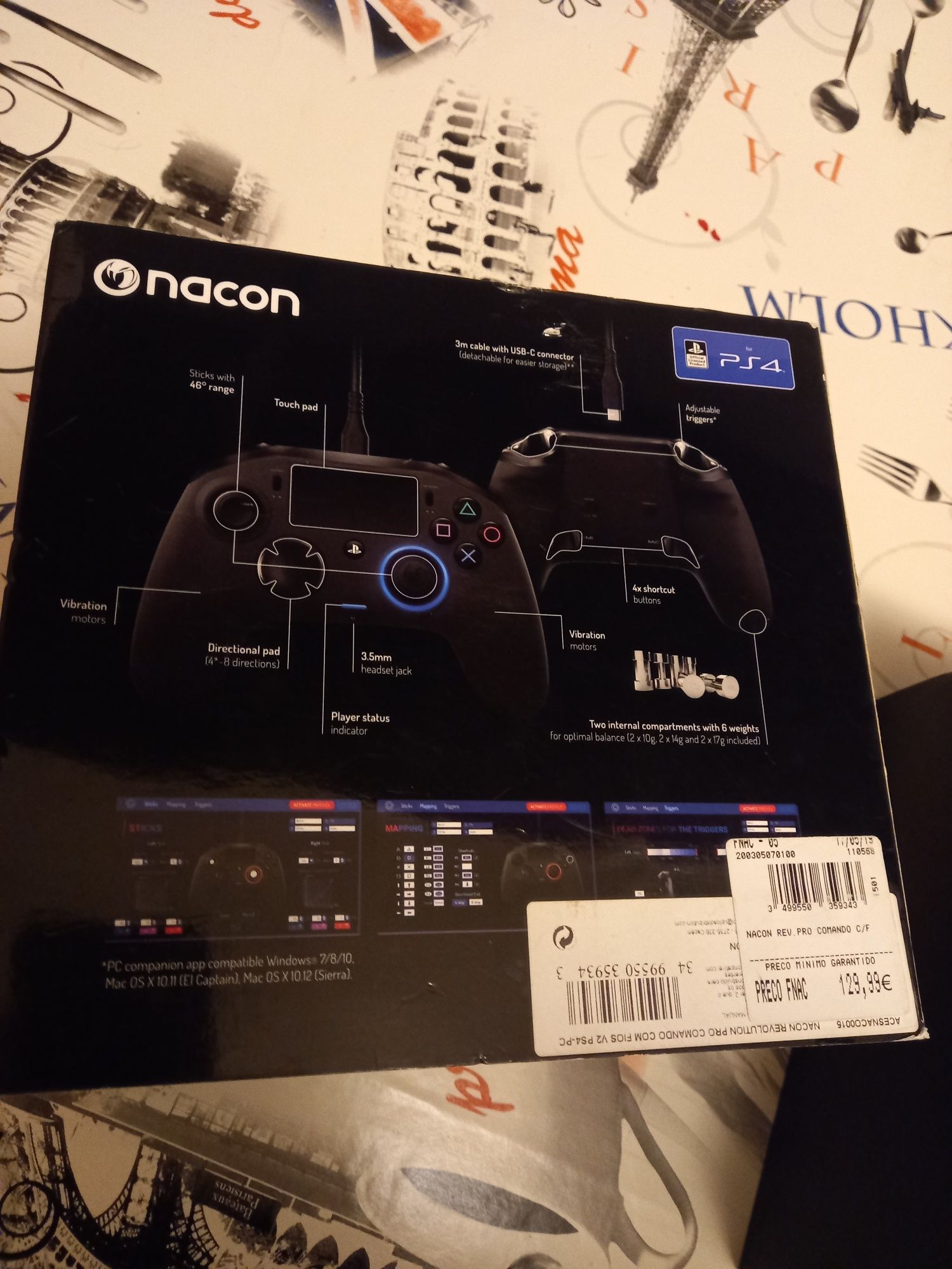 Comando ps4 nacon revolution pro controller 2