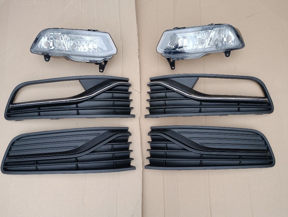 Протитуманні фари Volkswagen Polo 14-17 туманки галогени поло птф дхо