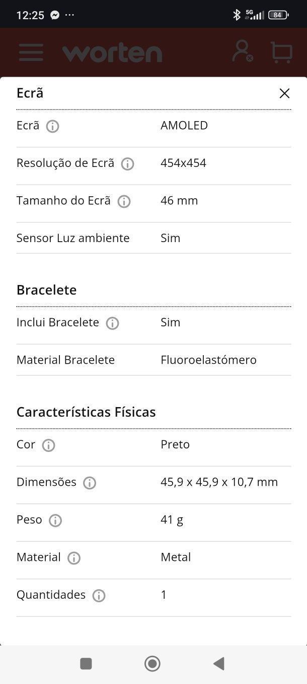 Smartwatch Huawei GT 2