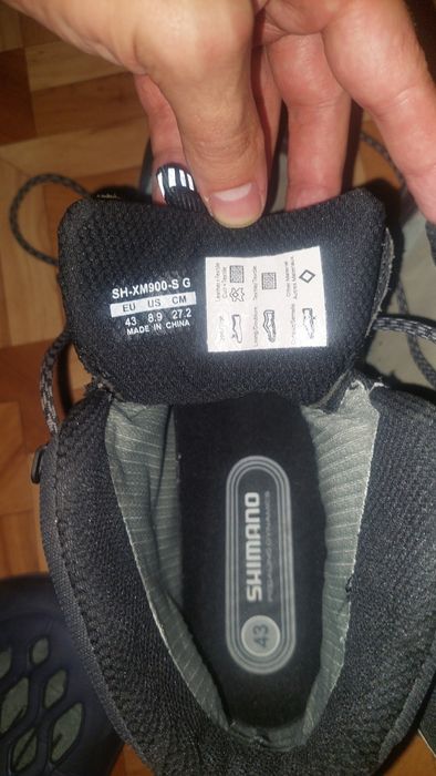 Велотуфли Shimano SH-XM9 коричнево-черные