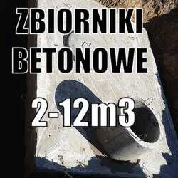 Zbiornik betonowy na wodę szambo betonowe