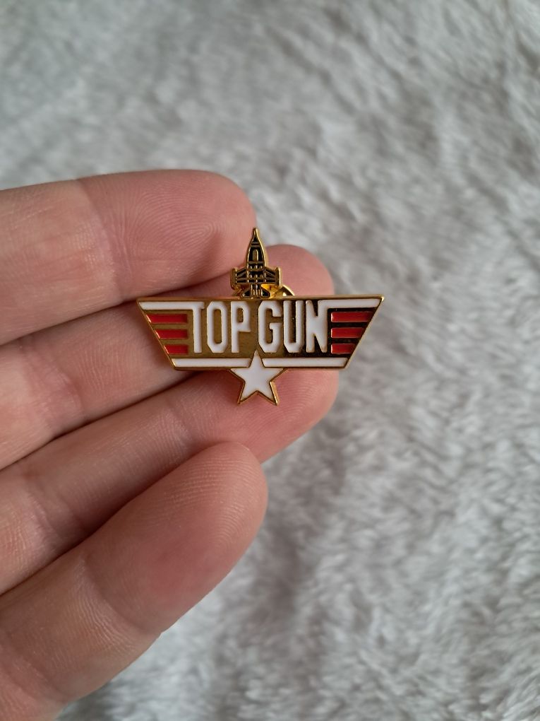Orginal Top Gun przypinka